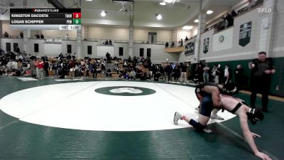 165 lbs Quarterfinal - Kingston DaCosta, Taunton vs Logan Schipper, Pembroke