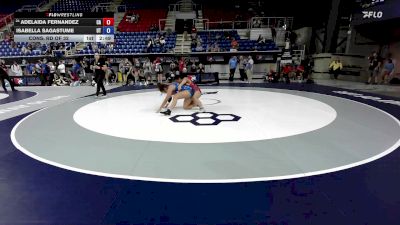 145 lbs Cons. Rd Of 32 - Adelaida Fernandez, CA vs Isabella Sagastume, UT