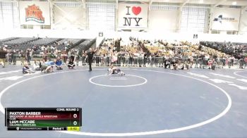 54 lbs Cons. Round 2 - Paxton Barber, Brockport Jr. Blue Devils Wrestling Club vs Liam McCabe, Columbia Wrestling