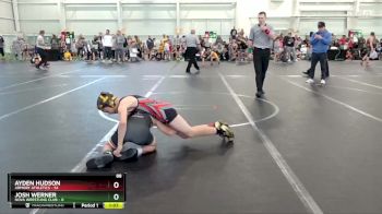 88 lbs Round 2 (6 Team) - Ayden Hudson, Armory Athletics vs Josh Werner, NOVA Wrestling Club