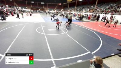 69 lbs Semifinal - Taren Olguin, Stout Wr Ac vs Gunner Lehman, Grant County Elite WC