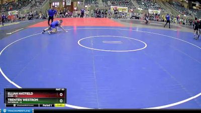 122 lbs Placement (4 Team) - Trenten Westrom, Sutherlin vs Elijah Hatfield, Glide