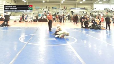 106 lbs Consi Of 128 #2 - Christian Hill, AL vs James Sanders, FL