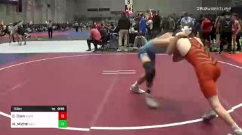 113 lbs Consi Of 16 #2 - Colby Clark, Wasco vs Mauro Michel, Salem Elite