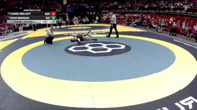 D2-120 lbs Champ. Round 1 - Ryan Morgan, Alter vs Caden Mellott, Wapakoneta