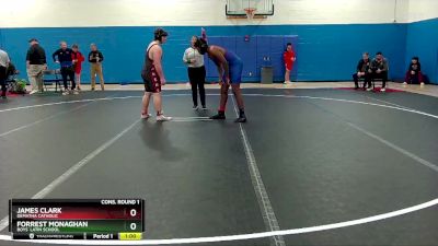 215 lbs Cons. Round 1 - Forrest Monaghan, Boys` Latin School vs James Clark, DeMatha Catholic