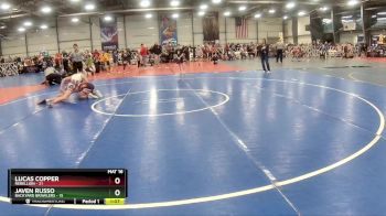 110 lbs Rd# 4- 2:00pm Friday Final Pool - Javen Russo, Backyard Brawlers vs Lucas Copper, Rebellion