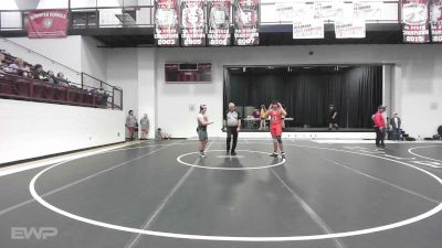 195 lbs 3rd Place - Anthony Nofire, Stilwell vs Bryce Ragsdale, Morris JH/HS Wrestling