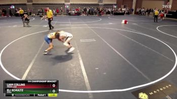 114 Championship Bracket Semifinal - Liam Collins, Prior Lake vs Eli Schultz, STMA