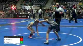92 lbs Prelims - Dane Renick, Honey Badger WC vs Brogan O'neal, Raw