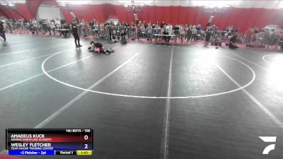 106 lbs Champ. Round 1 - Amadeus Kuck, Askren Wrestling Academy vs Wesley Fletcher, Team Nazar Training Center