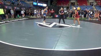 132 lbs Quarters - Lilliana Banks, Wisconsin vs Madeline Haynes, Missouri