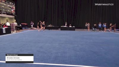 Brooke Zerwas - Women's Group, North Shore Gymnastics - 2021 Women's Xcel Region 4 Championships