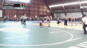 113 lbs Quarterfinal - Antoine Jackman, Doughboy vs Chase Phillips, Barn Brothers