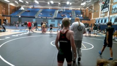 102-110 lbs Round 2 - Benson Kirton, Hook Em W.C vs Mark Jenkins, Grantsville Youth Wrestling Cl