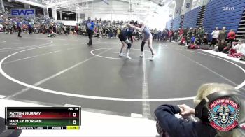 110-115 lbs Quarterfinal - Payton Murray, Nebraska vs Hadley Morgan, Paola