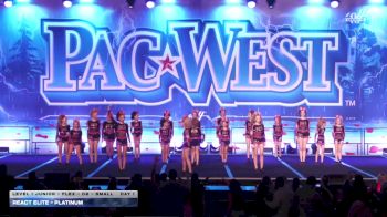 React Elite - Platinum [2026 L1 Junior - Flex - D2 - Small Day 1] 2026 PacWest Grand Nationals