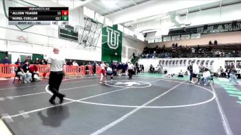 130 lbs 5th Place Match - Norel Cuellar, Colton vs Allisin Yeager, Etiwanda