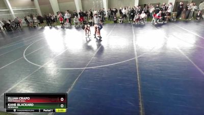 126 lbs Cons. Round 6 - Elijah Crapo, Providence Hall vs Kane Blackard, Herriman