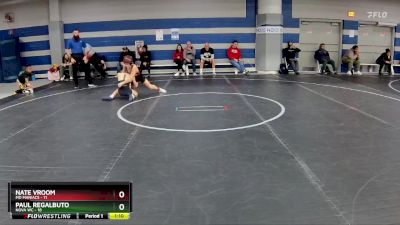 92 lbs Round 2 (8 Team) - Paul Regalbuto, NOVA WC vs Nate Vroom, MD Maniacs