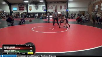 5 lbs Cons. Semi - Daniel Kieler, Fort Madison Wrestling Club vs Easton Haney, Keokuk Kids Wrestling Club