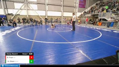 70 lbs Champ. Round 2 - Hanley Olson, Salem Elite Mat Club vs Devin Frye, Eastern Oregon Elite