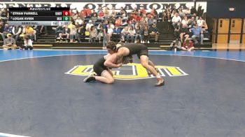 197 lbs Semifinal - Ethan Farnell, Indianapolis vs Logan Kvien, McKendree