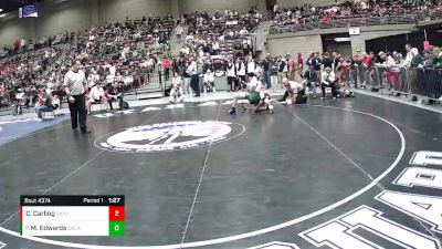 3rd Place Match - Max Edwards, Snow Canyon vs Camron Carling, Sky View