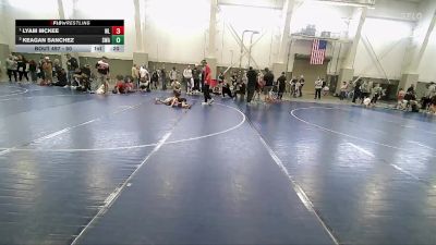 50 lbs 1st Place Match - Lyam Mckee, Uintah Wrestling vs Keagan Sanchez, Sanderson Wrestling Academy