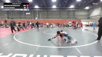 92 lbs Rr Rnd 4 - Edward Encarnacion, Dynasty Ruthless - MSE vs Collin Artman, Roundtree Wrestling Academy 1 - MSE