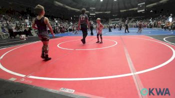 70 lbs Semifinal - River Minton, Runestone vs Knox Perkins, Tahlequah Wrestling Club