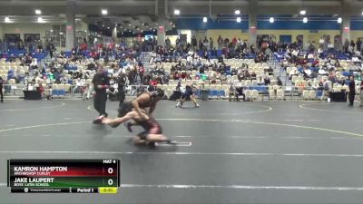 165 lbs Cons. Round 3 - Jake Laupert, Boys` Latin School vs Kamron Hampton, Archbishop Curley