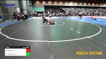 37 lbs Consolation - Dominic Najera, THRESHOLD WRESTLING CLUB vs Colt Johnson, Greenwave Youth Wrestling Club