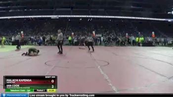 D2-103 lbs Cons. Semi - Ian Cook, Muskegon Reeths-Puffer vs Malachi Kapenga, Hamilton