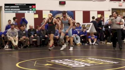 189 lbs Qtr-finals - Josh Larrimore, Boyertown Area vs Bryce Brungard, Central Mountain