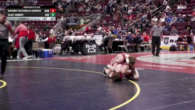 145 lbs Consi 4 - Hayden Yacoviello-Andrus, Bermudian Springs vs Clay Kimmy, General McLane