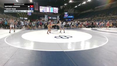 138 lbs Champ. Rd Of 64 - Matthew Longdon, New Mexico vs Brody Page, Illinois