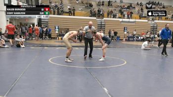 157 lbs Consi Of 4 - Kaleb Burgess, University At Buffalo vs Cody Hamilton, Clarion