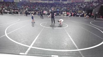53 lbs Round Of 16 - Wade Brady, Ogden's Outlaws Wrestling Club vs Phoenix Vrana, Kansas Young Guns