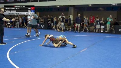 80 lbs Champ. Rd Of 16 - Logan Vallalla, Team PA vs Joey Myers, Team PA