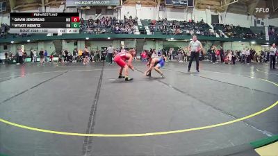 133 lbs Quarterfinal - Wyatt Nemitz, Findlay vs Gavin Jendreas, Indiana