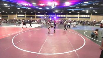 54 lbs Consi Of 8 #2 - Jaxson Hollis, SoCal Hammers vs Easton McMahon, Shootbox WC