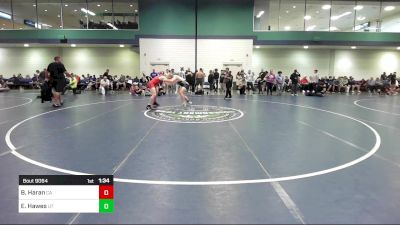 190 lbs Round Of 64 - Brian Haran, CA vs Elijah Hawes, UT