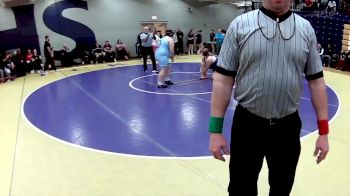 235 lbs. Cons. Round 3 - Akira Keith, St. Charles vs Ella Mitchem, Central (Park Hills)