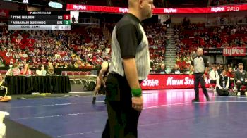 3A-165 lbs Cons. Semi - Tyde Nelsen, Dallas Center-Grimes vs Abraham Bushong, Southeast Polk