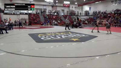 157 lbs Cons. Round 2 - Jake Pidde, Fulton (H.S.) vs Jax Musser, Tipton
