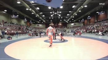 2A 215 lbs Cons. Round 2 - Damien Liest, Utah Military Academy Hillfield vs Lincoln Pratt, Gunnison Valley