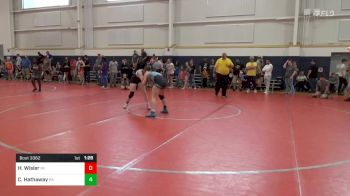 125.6-133 lbs Semifinal - Hailey Wisler, MI vs Camilla Hathaway, PA