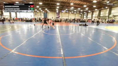 220 lbs Round Of 64 - Jackson Bowden, RI vs Jayquavis Baynes, GA