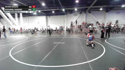 65 lbs Round Of 16 - Victor Urquijo, Juggernaut WC vs Nathaniel Vasquez, Mantanona TC